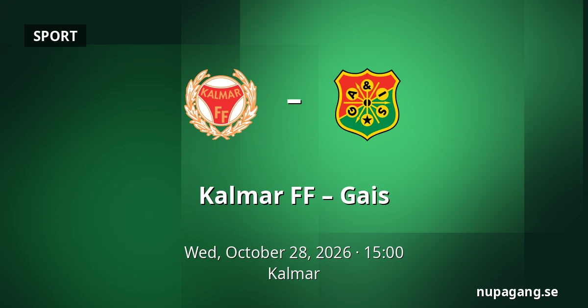 Kalmar FF – Gais — Kalmar
