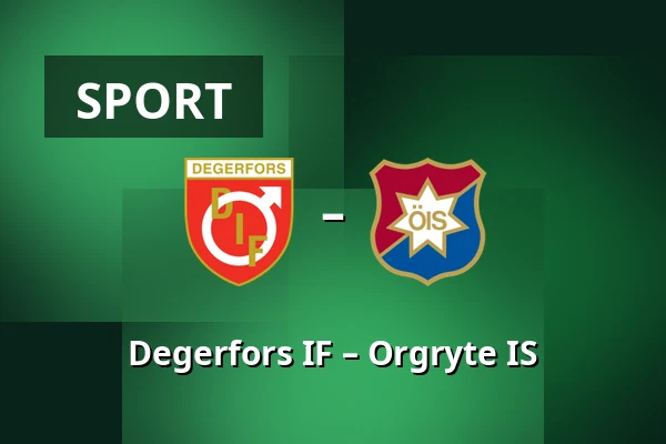 Degerfors IF – Orgryte IS — Stora Valla, Degerfors