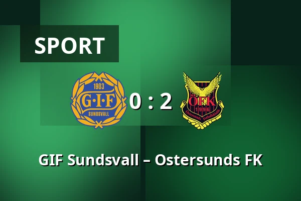 GIF Sundsvall – Ostersunds FK — NP3 Arena, Sundsvall