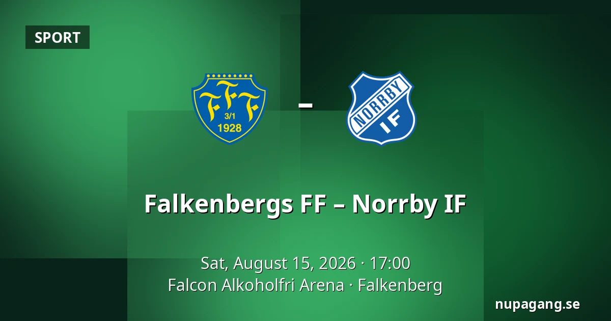 Falkenbergs FF – Norrby IF — Falcon Alkoholfri Arena, Falkenberg