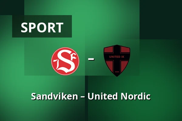 Sandviken – United Nordic — Jernvallen, Sandviken