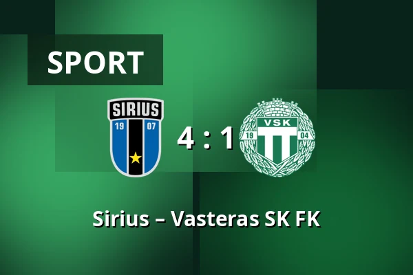Sirius – Vasteras SK FK — Studenternas IP, Uppsala