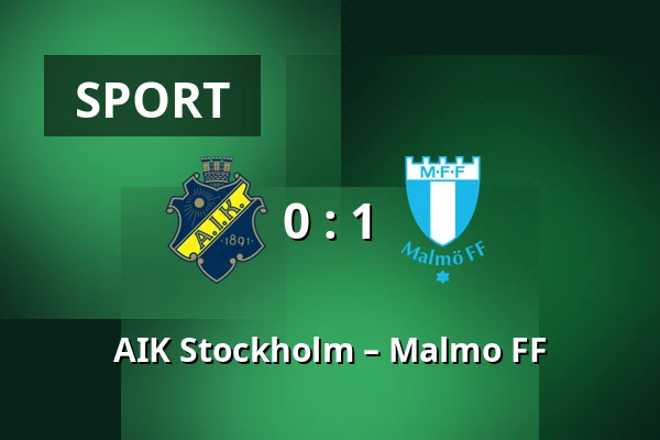 AIK Stockholm – Malmo FF — Strawberry Arena, Solna