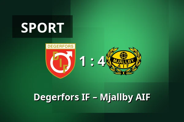 Degerfors IF – Mjallby AIF — Stora Valla, Degerfors