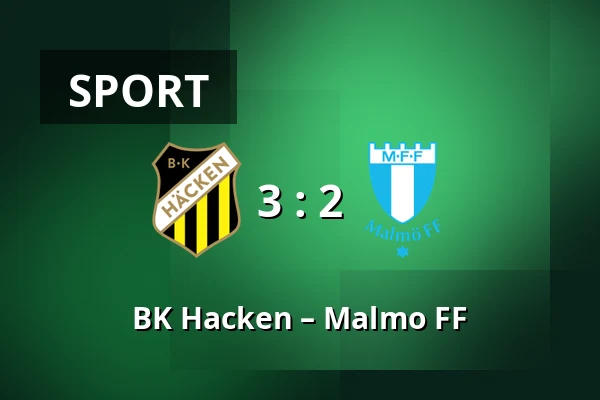 BK Hacken – Malmo FF — Nordic Wellness Arena, Gothenburg