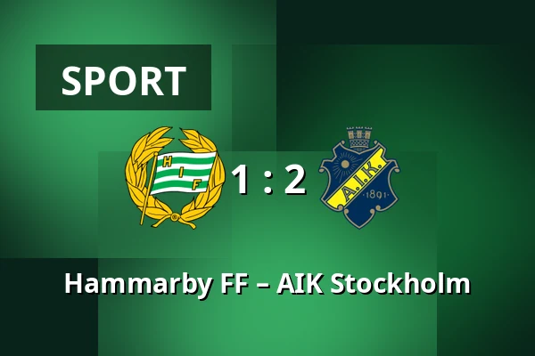 Hammarby FF – AIK Stockholm — 3Arena, Stockholm