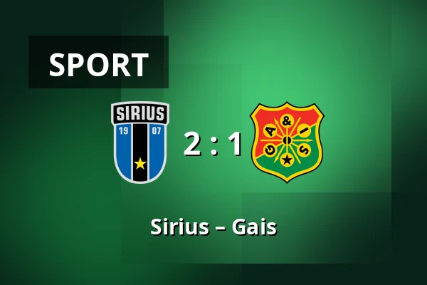 Sirius – Gais — Studenternas IP, Uppsala
