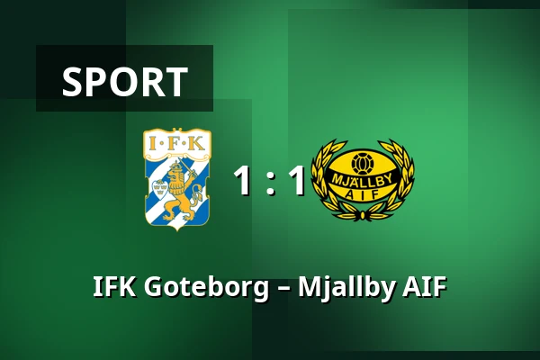 IFK Goteborg – Mjallby AIF — Gamla Ullevi, Gothenburg