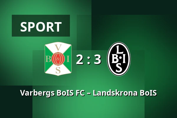 Varbergs BoIS FC – Landskrona BoIS — Paskbergsvallen, Varberg