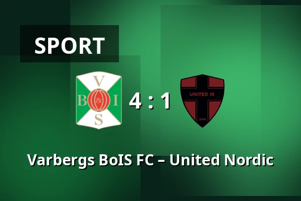 Varbergs BoIS FC – United Nordic — Paskbergsvallen, Varberg