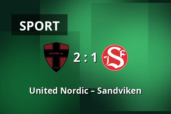 United Nordic – Sandviken — Sodertalje Fotbollsarena, Sodertalje