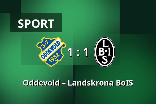Oddevold – Landskrona BoIS — Rimnersvallen, Uddevalla