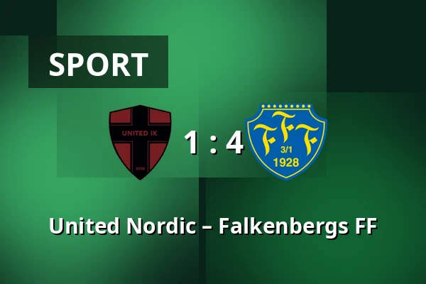 United Nordic – Falkenbergs FF — Sodertalje Fotbollsarena, Sodertalje