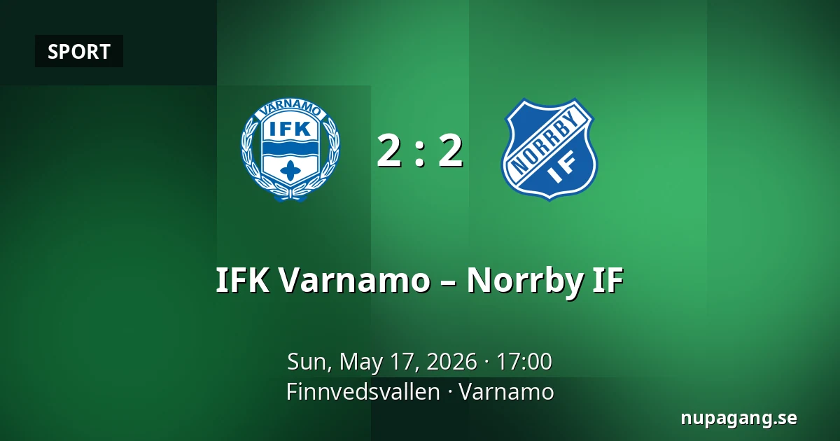 IFK Varnamo – Norrby IF — Finnvedsvallen, Varnamo