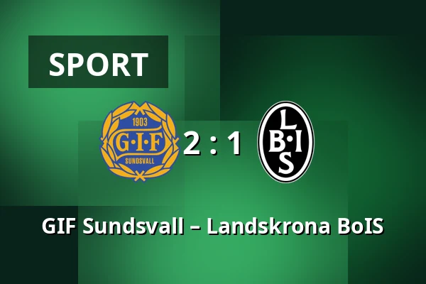 GIF Sundsvall – Landskrona BoIS — NP3 Arena, Sundsvall