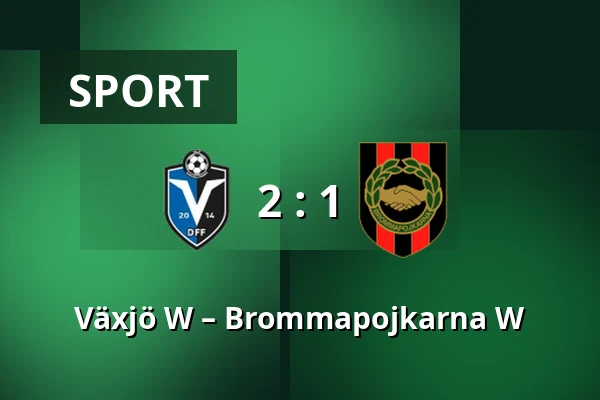 Växjö W – Brommapojkarna W — Spiris Arena, Växjö