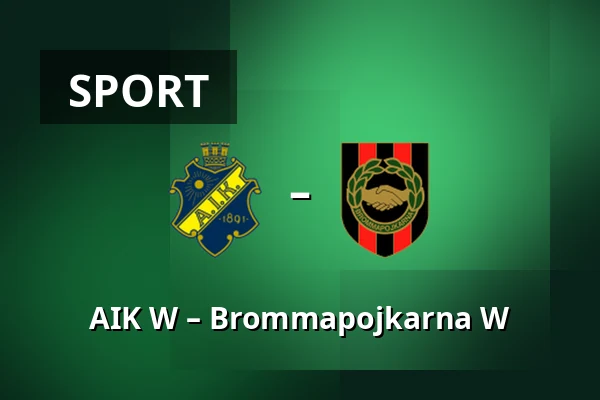 AIK W – Brommapojkarna W — Skytteholms IP, Solna