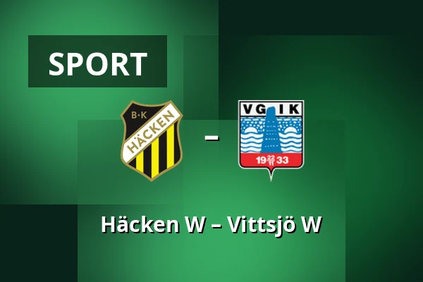 Häcken W – Vittsjö W — Nordic Wellness Arena, Gothenburg