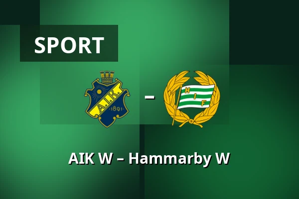 AIK W – Hammarby W — Skytteholms IP, Solna