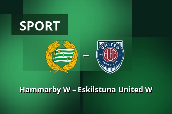 Hammarby W – Eskilstuna United W — Hammarby IP, Stockholm