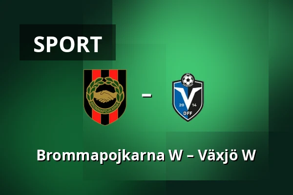 Brommapojkarna W – Växjö W — Grimsta IP, Stockholm
