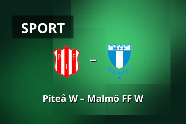 Piteå W – Malmö FF W — LF Arena, Piteå