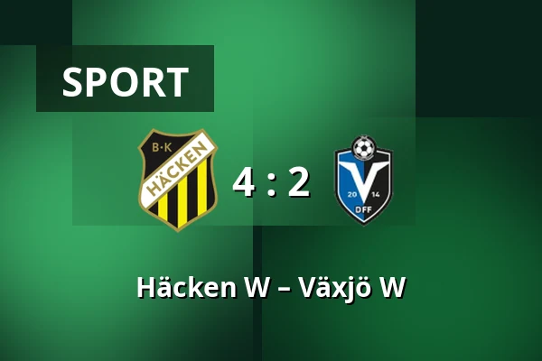 Häcken W – Växjö W — Nordic Wellness Arena, Gothenburg