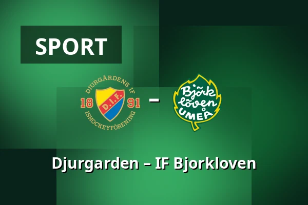 Djurgarden – IF Bjorkloven