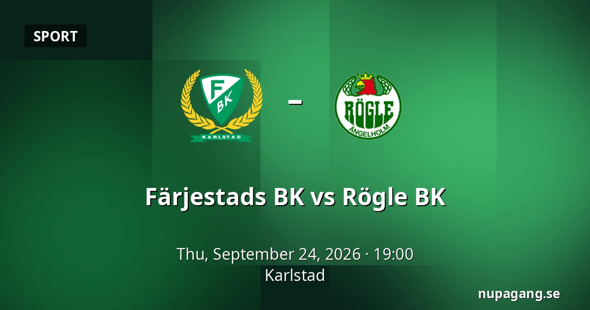 Farjestad – Rögle — Karlstad