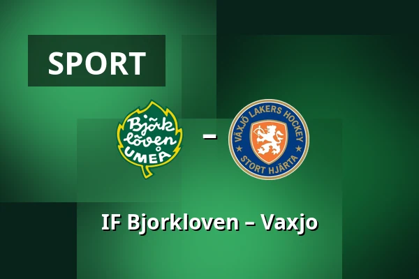 IF Bjorkloven – Vaxjo