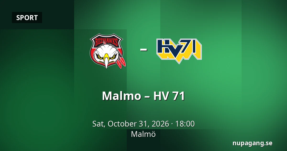 Malmo – HV 71 — Malmö