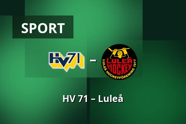 HV 71 – Luleå — Jönköping