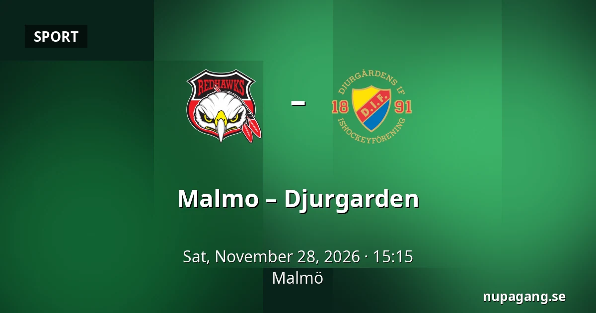 Malmo – Djurgarden — Malmö