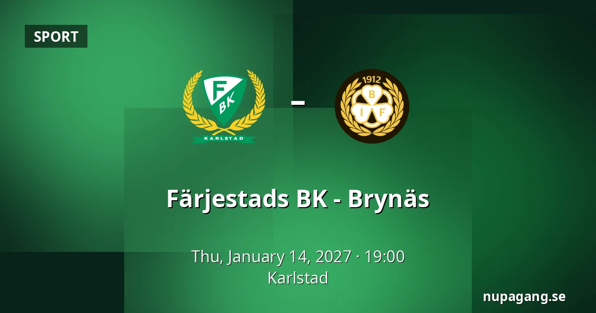 Farjestad – Brynas — Karlstad