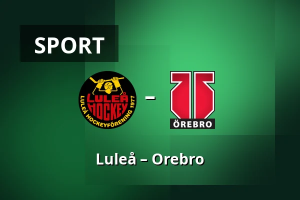 Luleå – Orebro — Luleå