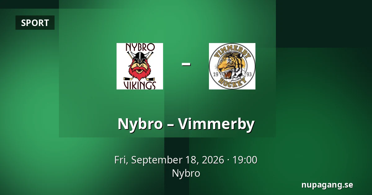Nybro – Vimmerby — Nybro