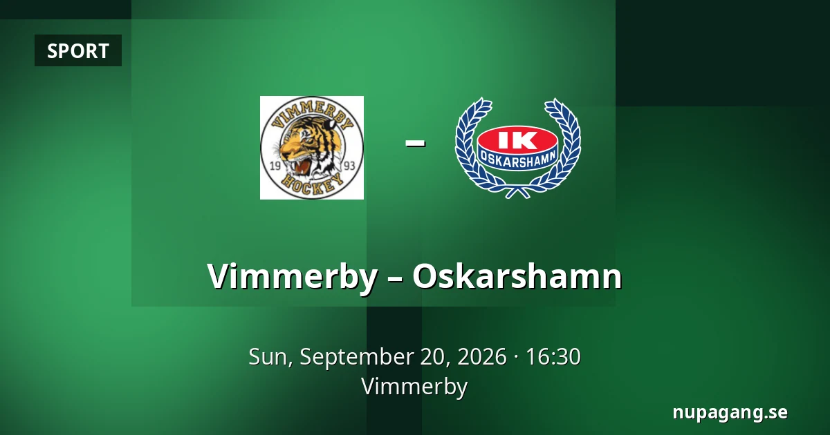 Vimmerby – Oskarshamn — Vimmerby