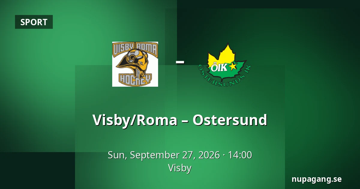 Visby/Roma – Ostersund — Visby
