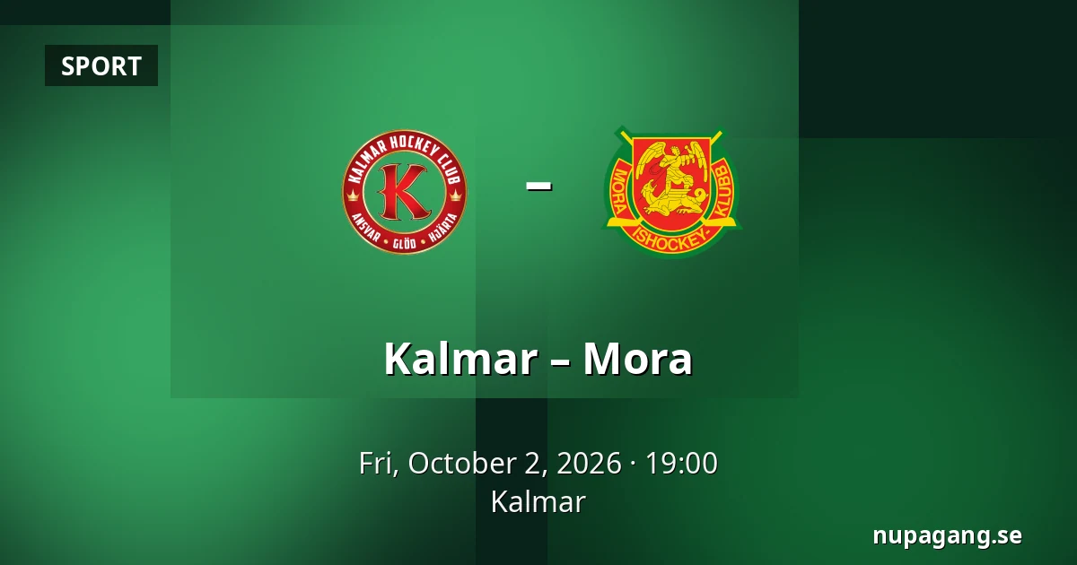 Kalmar – Mora — Kalmar