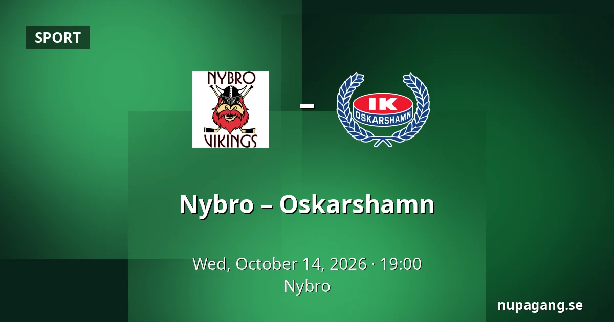 Nybro – Oskarshamn — Nybro