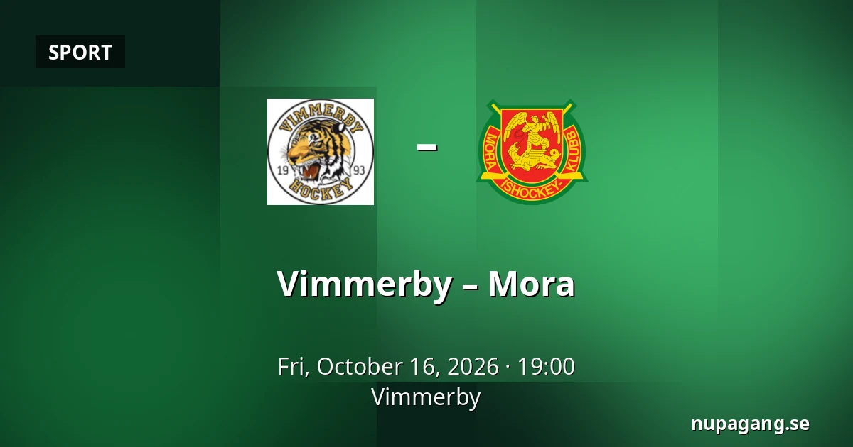 Vimmerby – Mora — Vimmerby