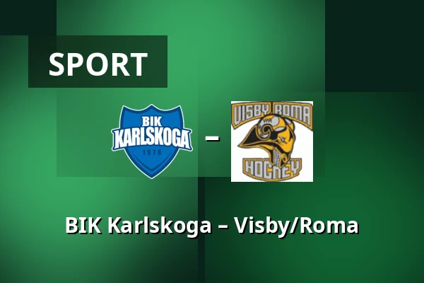 BIK Karlskoga – Visby/Roma — Karlskoga