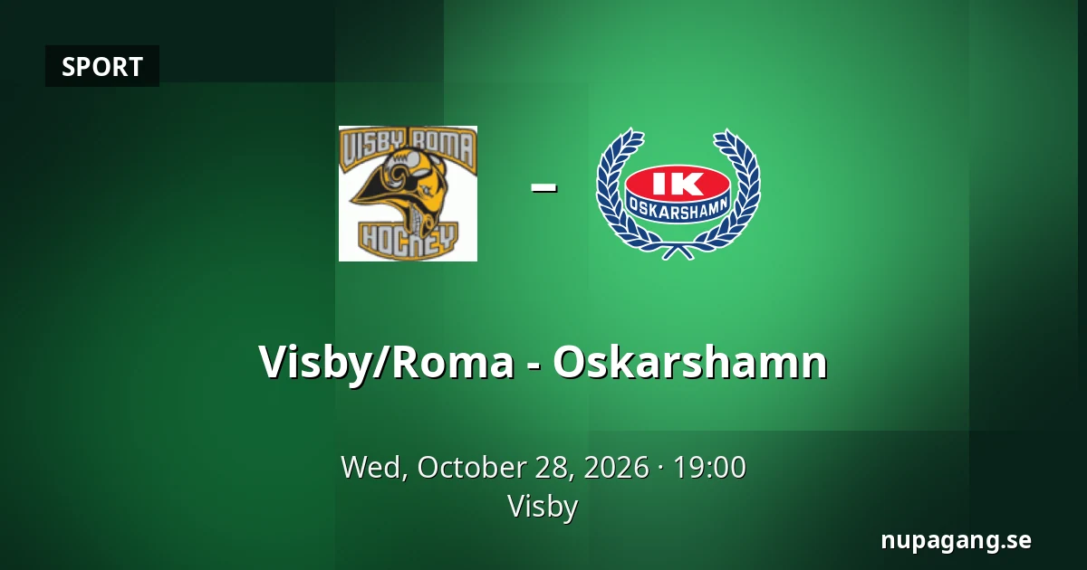Visby/Roma – Oskarshamn — Visby