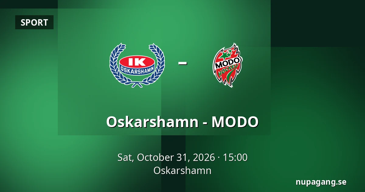 Oskarshamn – MODO — Oskarshamn