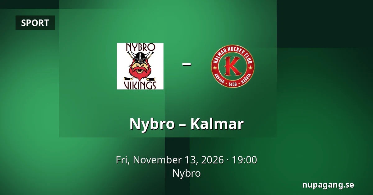Nybro – Kalmar — Nybro