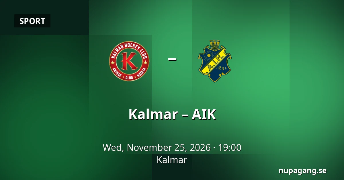 Kalmar – AIK — Kalmar