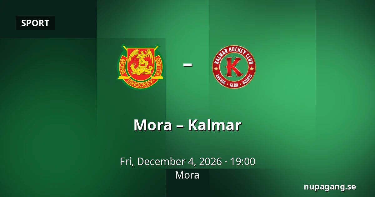 Mora – Kalmar — Mora