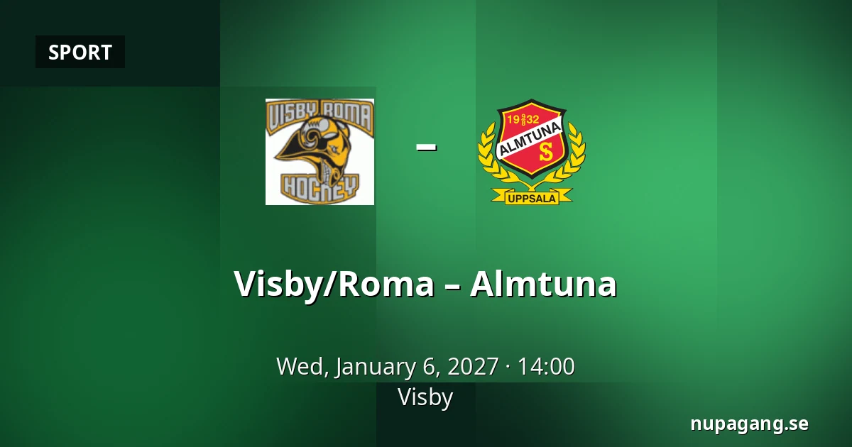 Visby/Roma – Almtuna — Visby