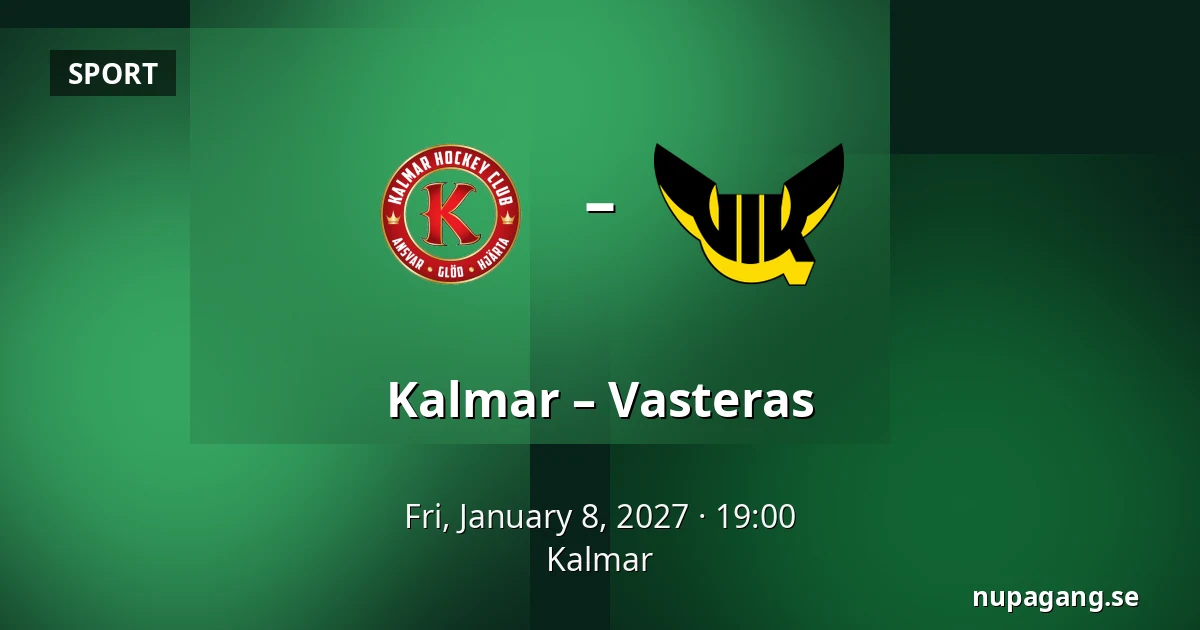 Kalmar – Vasteras — Kalmar