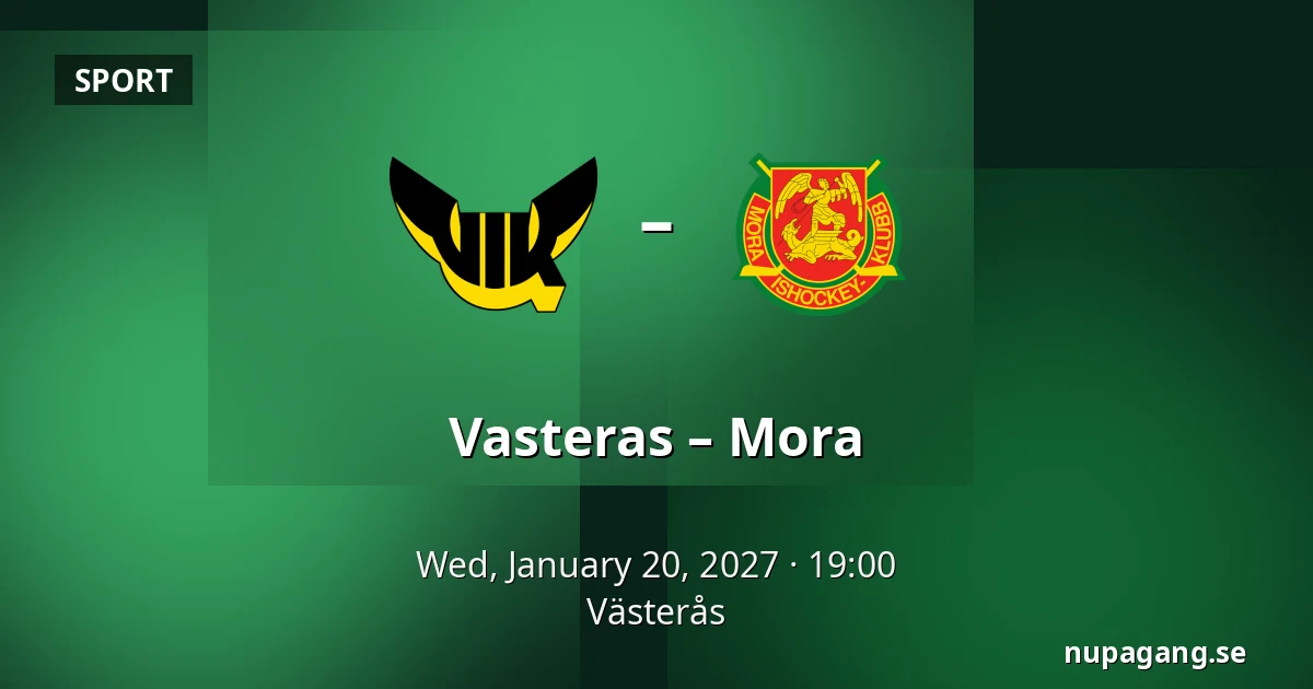 Vasteras – Mora — Västerås